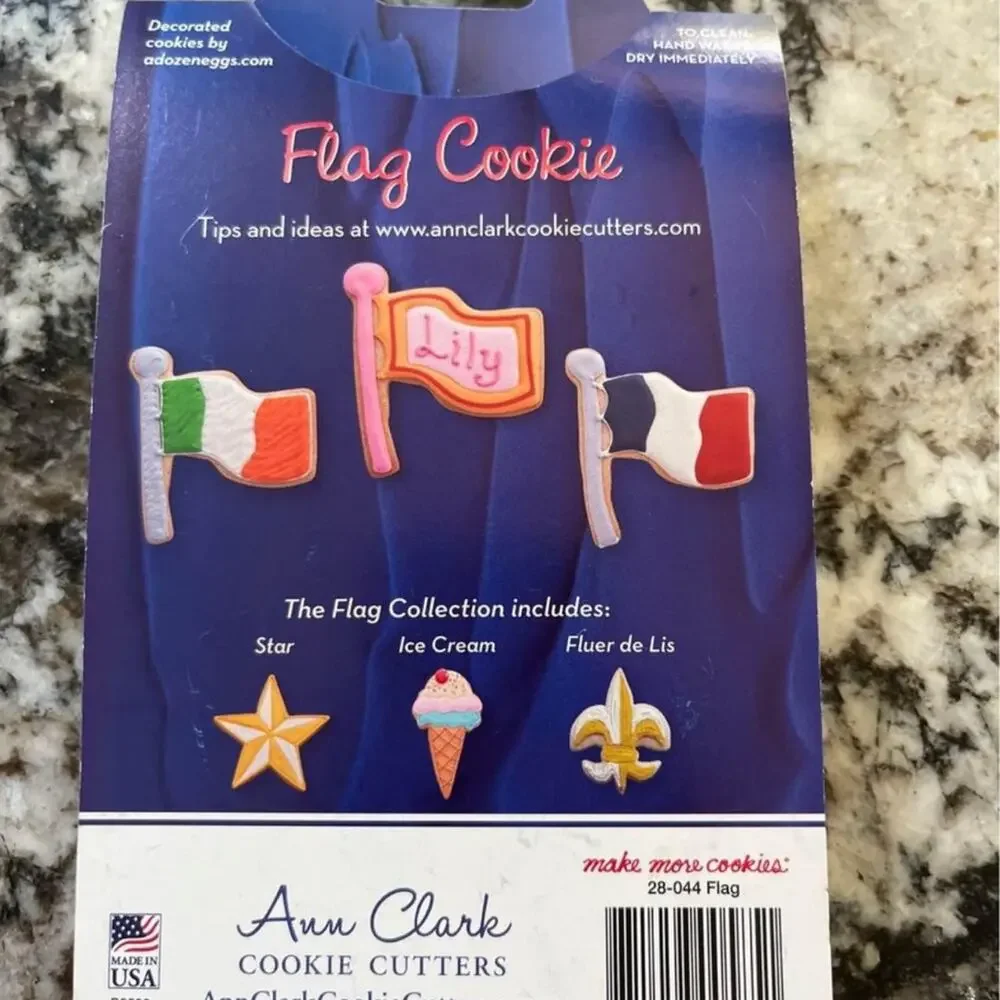 New flag cookie cutter